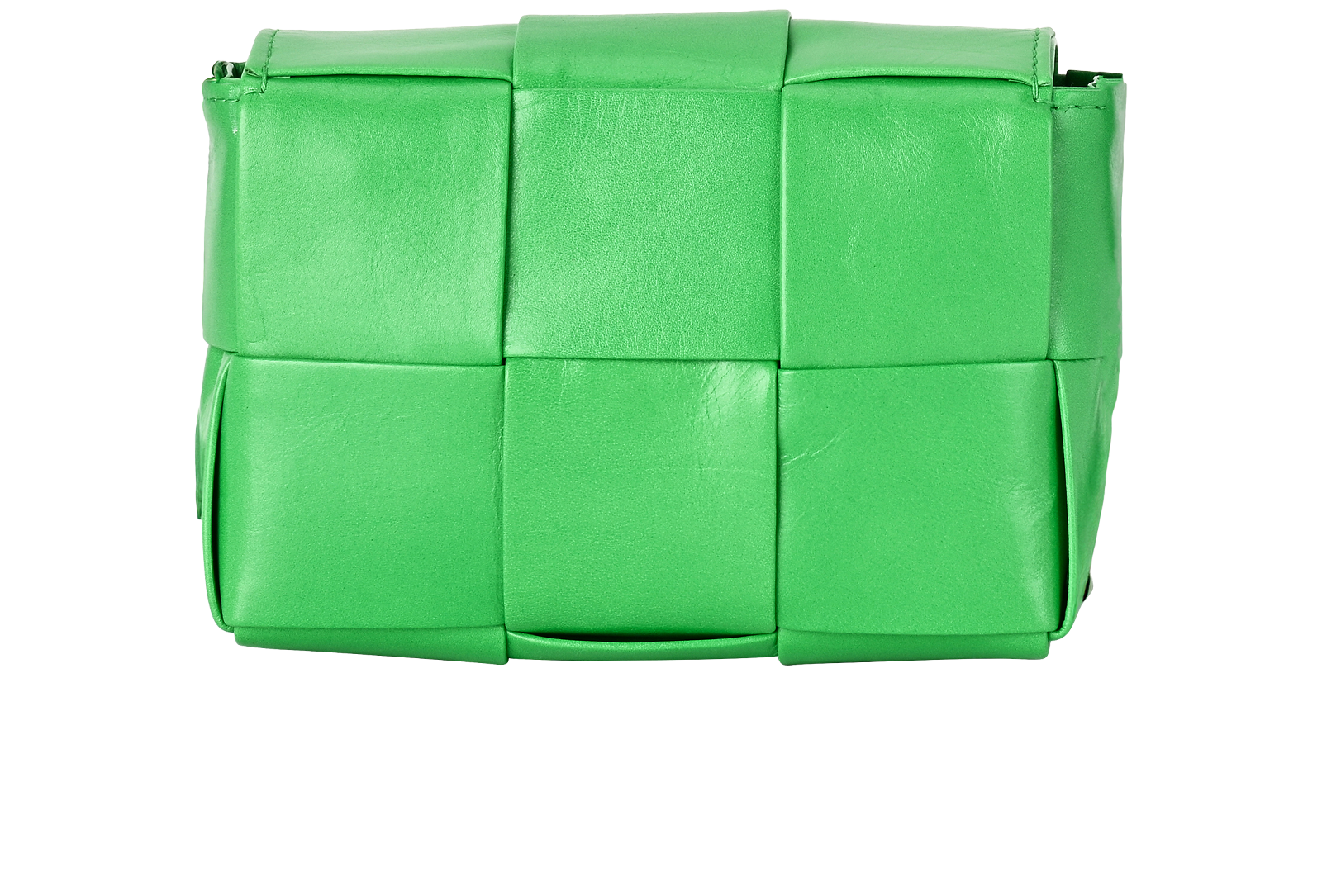 Mini Cassette Bag, &pound;420, Handbags, Green, Leather, Back view